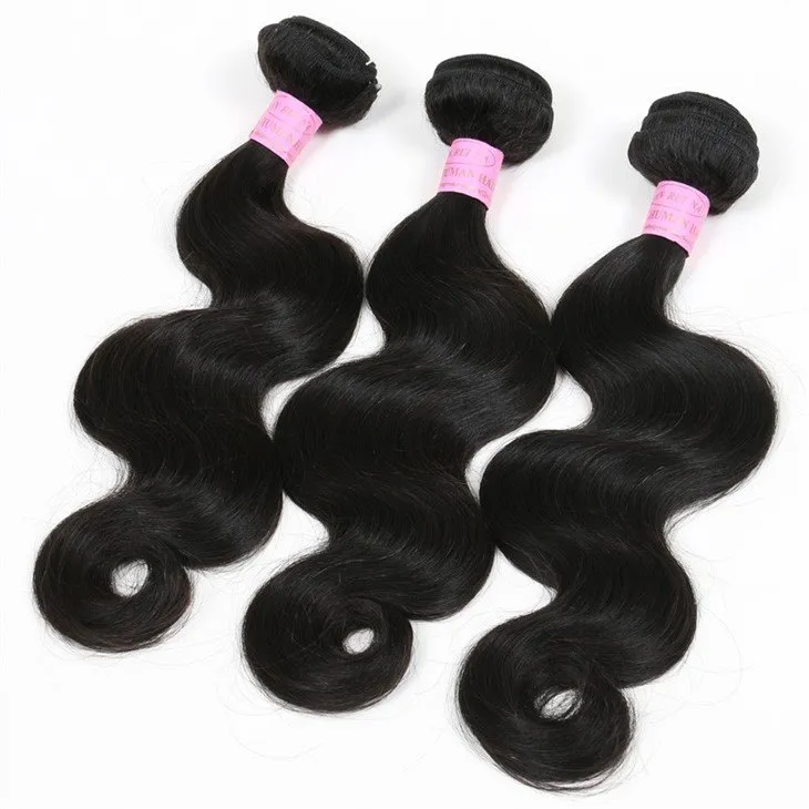 Body wave virgin hair Weft