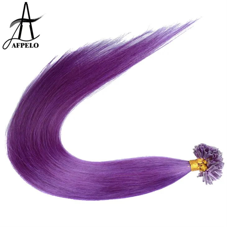 Keratin U Tip Inimese juuksepikendused